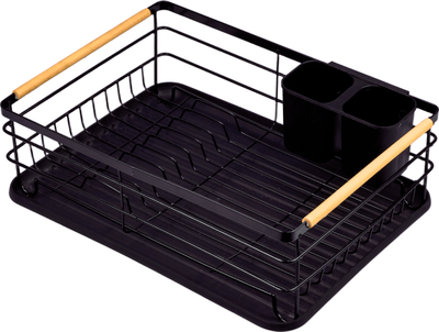 Сушилка для посуды Solmax&Home SM99882 (черный)