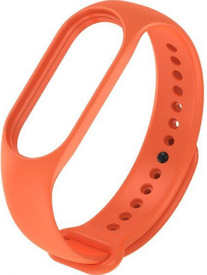 Ремешок для фитнес-трекера Rumi Силиконовый для Xiaomi Mi Smart Band 7 (оранжевый)