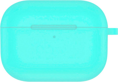 Чехол для наушников Rumi Силиконовый для Apple AirPods Pro (голубой)