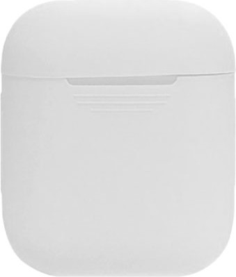 Чехол для наушников Rumi Силиконовый для Apple AirPods/AirPods 2 (белый)