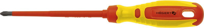 Отвертка Hoegert PH2 100мм 1000V SLIM S2 / HT1S966-1