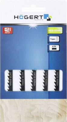 Набор пильных полотен Hoegert 100мм 10TPI / HT6D665 (5шт)