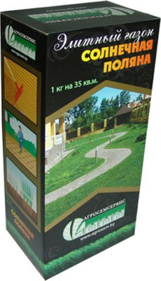 Семена газонной травы Агросемсервис Солнечная Поляна (1кг)