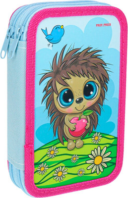 Пенал Проф-Пресс Ежик с Яблоком / ПН-1360