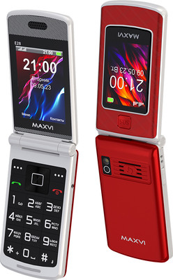 Мобильный телефон Maxvi E28 (красный)