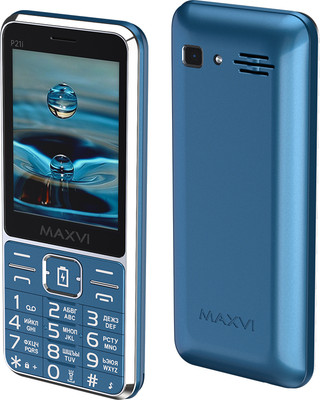 Мобильный телефон Maxvi P21i (маренго)