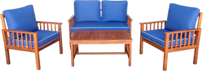 Комплект садовой мебели National Tree Company из акации TP6060 (4 предмета)