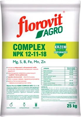 Удобрение Florovit Агро Комплекс NPK 12-11-18 (25кг)