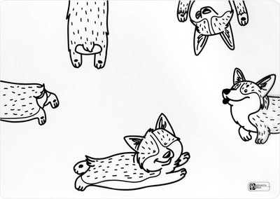 Бювар Феникс+ Корги / 69119