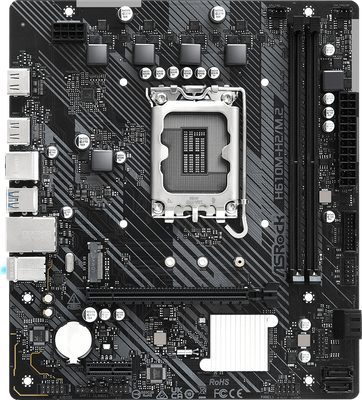 Материнская плата AsRock H610M-H2/M.2