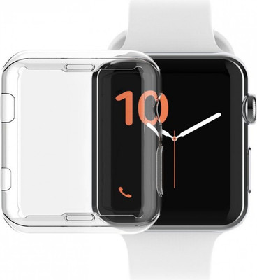 Защитный чехол для умных часов Rumi Силиконовый для Apple Watch 40мм (прозрачный)