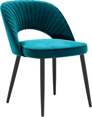 Стул Памир Новара F77 (синий/черная опора)