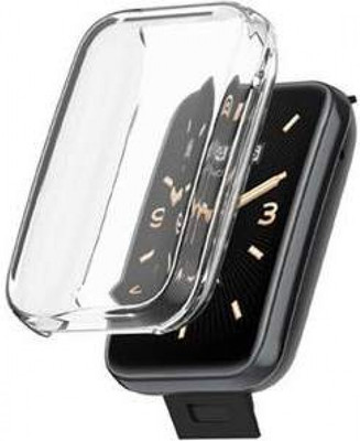 Защитный чехол для умных часов Rumi Силиконовый для Xiaomi Smart Band 7 Pro (прозрачный)