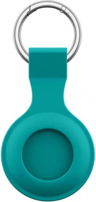 Чехол для беспроводной метки-трекера Rumi Силиконовый для Apple Airtag (синий/зеленый)