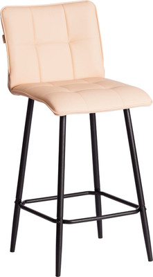 Стул барный Tetchair Bari полубарный (экокожа/бежевый)