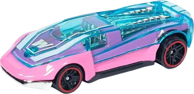 Автомобиль игрушечный Funky Toys Die-Cast / FT0726579-7 (синий/розовый)