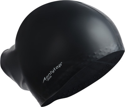 Шапочка для плавания Onlytop 10639101 (черный)