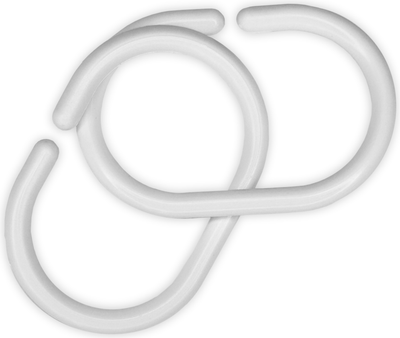 Кольца для шторки Comfort Alumin Group 009683 (12шт, белый)