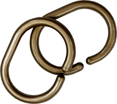 Кольца для шторки Comfort Alumin Group 009697 (12шт, бронзовый)