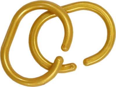 Кольца для шторки Comfort Alumin Group 009696 (12шт, золото)