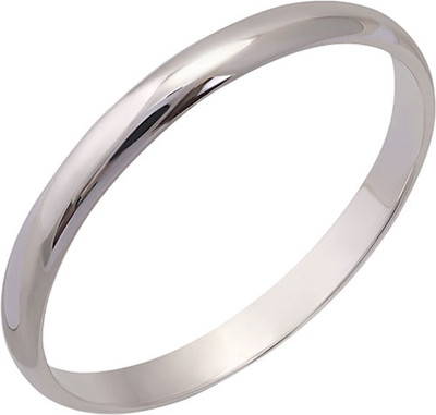 Кольцо обручальное из белого золота Кристалл CB08000226773 (р.21)