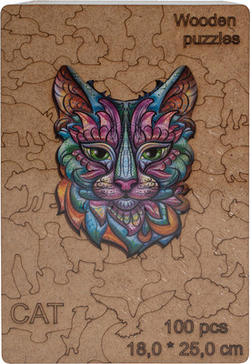 Пазл Мастер Вуд Кот / SWPC