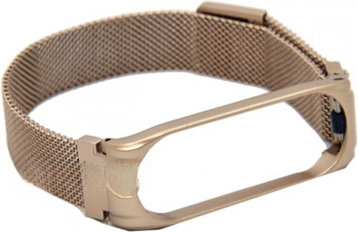 Ремешок для фитнес-трекера Rumi Milanese Loop для Xiaomi Mi Band 3/Mi Band 4 (медный)