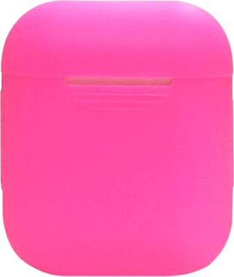 Чехол для наушников Rumi Силиконовый для Apple AirPods, AirPods 2 (пурпурный)