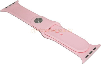 Ремешок для умных часов Rumi Sport Band для Apple Watch 42/44/45мм (светло-розовый)