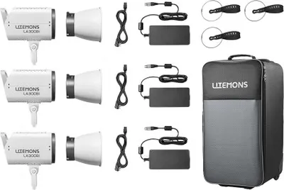 Комплект осветителей студийных Godox Litemons LA300Bi K3 / 32230