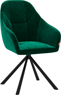 Стул Памир Босс F74 поворотный (зеленый/черная опора)