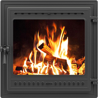 Дверца печная Везувий 505 (антрацит)