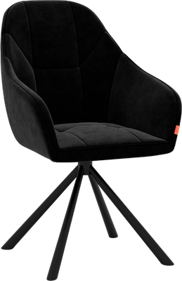 Стул Памир Босс F90 поворотный (черный/черная опора)