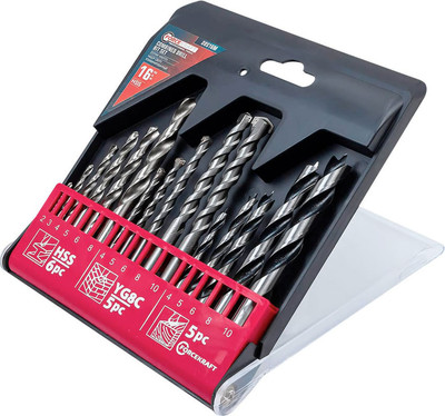 Набор сверл ForceKraft FK-DBS16M (61592)