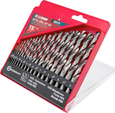 Набор сверл ForceKraft FK-DBS19 (61593)