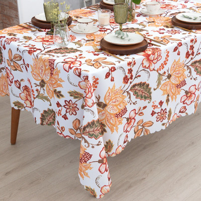 Скатерть Доляна Летние цветы 145x220 / 7797363