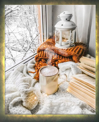 Картина по номерам Молли Зимний уют 40x50 / LHR0003