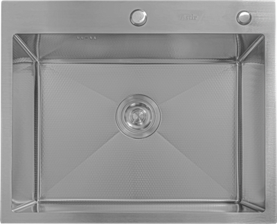 Мойка кухонная Astir Decor Satin 60x50 (с сифоном, дозатором и коландером)