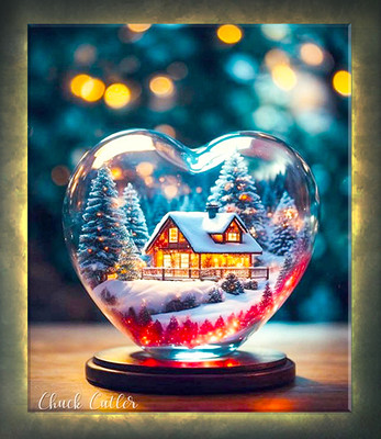 Картина по номерам Молли Снежный шар с любовью 40x50 / LHR0012