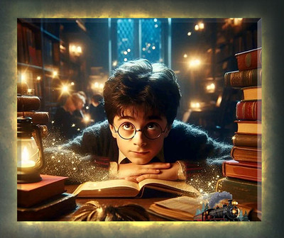 Картина по номерам Молли Вселенная Гарри Поттера 40x50 / LHR0015