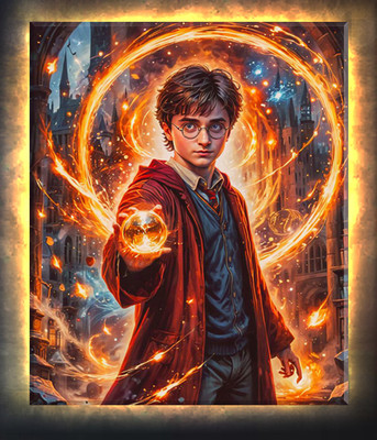 Картина по номерам Молли Гарри поттер 40x50 / LHR0021