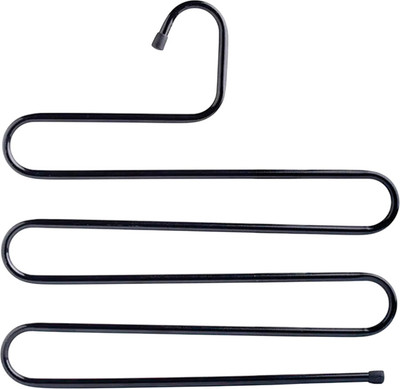 Набор металлических вешалок-плечиков Brabix 608464 (2шт, черный)