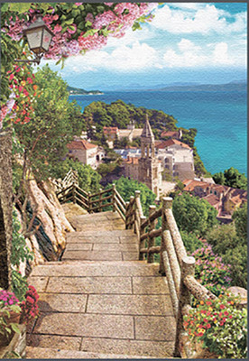 Картина по номерам Молли Спуск к морю 40x50 / HR0131