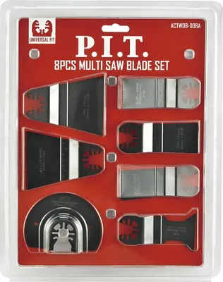 Набор насадок для электроинструмента P.I.T ACTW08-008A (8шт)
