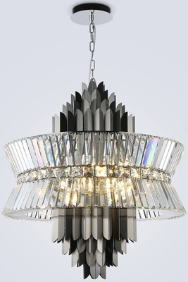 Люстра Ambrella LH41026/18 BK/CL (черный/прозрачный)