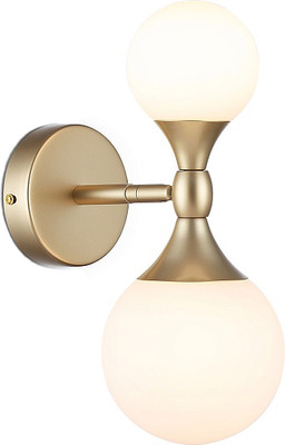 Светильник Ambrella LH51053/2 GD/FR (золото/белый матовый)