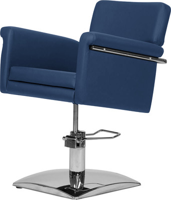 Кресло парикмахерское Элеганс МД-77А (синий №20, съемная подушка сиденья)