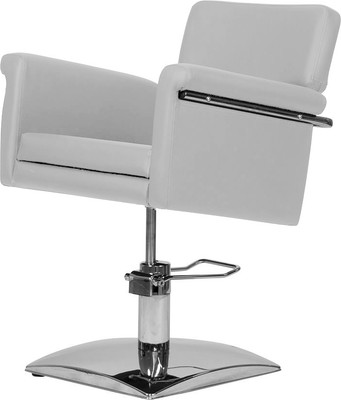 Кресло парикмахерское Элеганс МД-77А (белый матовый, съемная подушка сиденья)