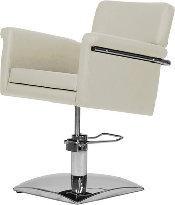 Кресло парикмахерское Элеганс МД-77А (слоновая кость, съемная подушка сиденья)