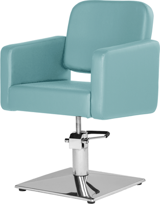 Кресло парикмахерское Элеганс Одри (небесно-голубой №81)